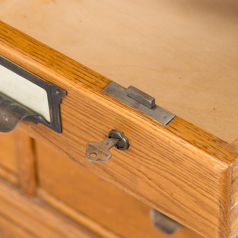 An 1920s/30s archive cabinet, Billnäs.