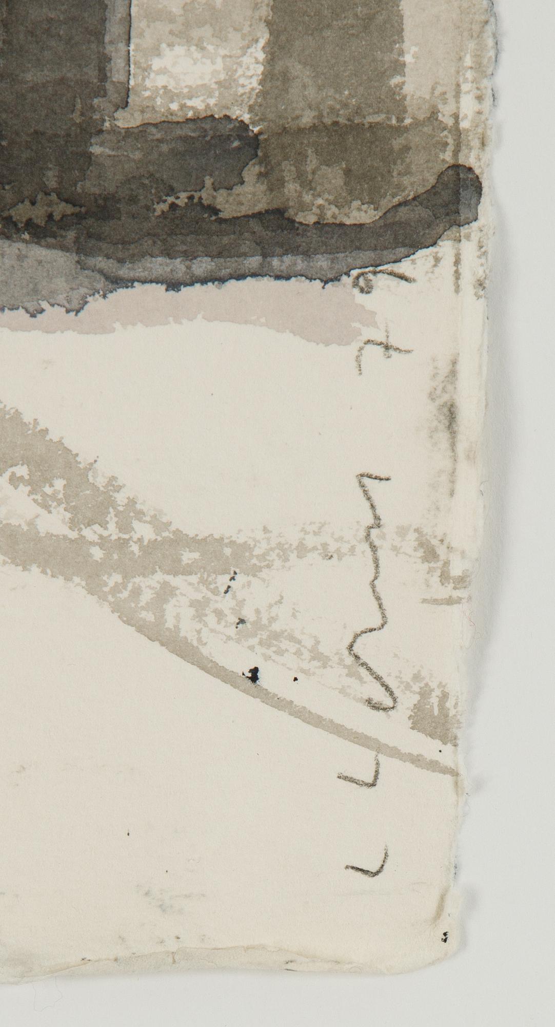 Lars Lerin, akvarell, signerad L Lerin och daterad -79.