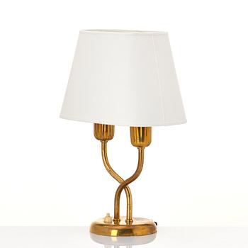 Harald Notini, a table lamp, model '15543', Arvid Böhlmarks Lampfabrik, Sweden, 1940s.