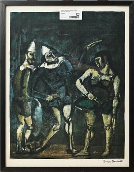 Georges Rouault · GEORGES ROUAULT, grafiskt blad, sign i trycket.