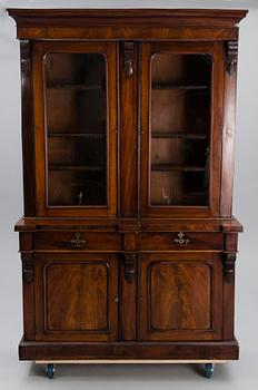 A late 19th century Russian book cabinet.