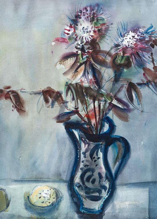 Nandor Mikola, STILL LIFE WITH FLOWERS.