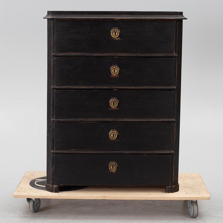 Byrå, omkring år 1900.