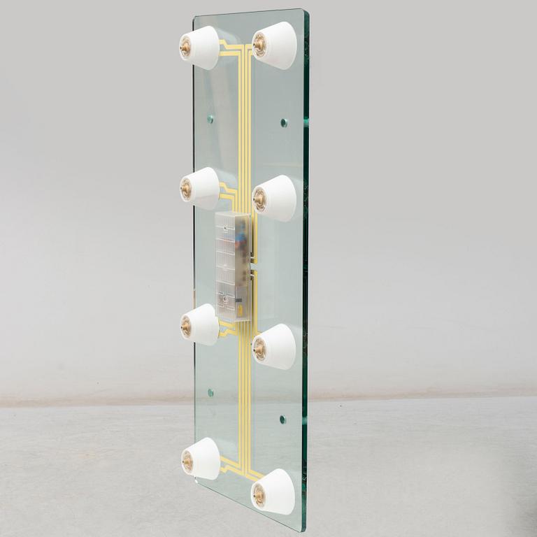 A 21st century 'Lastra 8' ceiling light by Antonio Citterio, Flos, Italy.