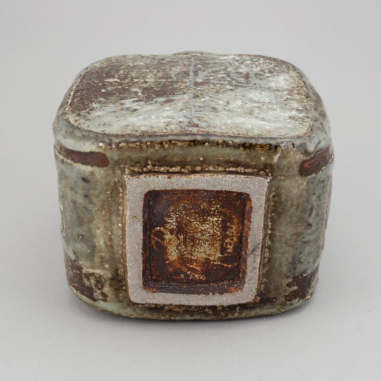 CARL-HARRY STÅLHANE, a large unique stoneware vase, Rörstrand, Sweden 1960's.