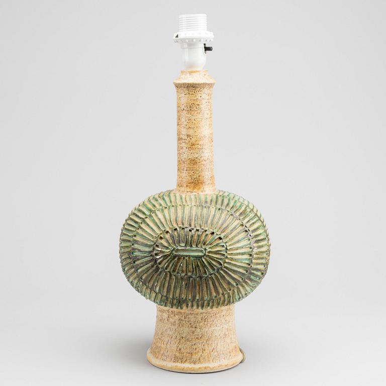 BORDSLAMPA, stengods, Jette Helleröe, Axella.