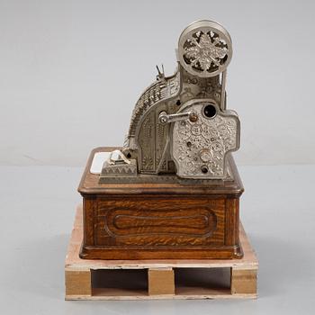 A 'National' cash register from USA, early 20th Century.