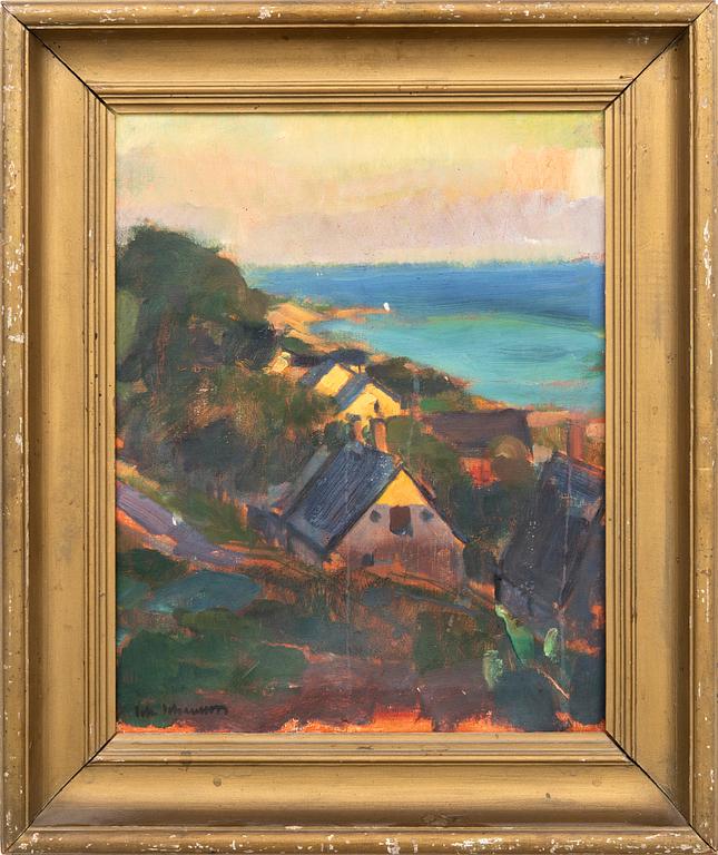Johan Johansson, oil on canvas signed.