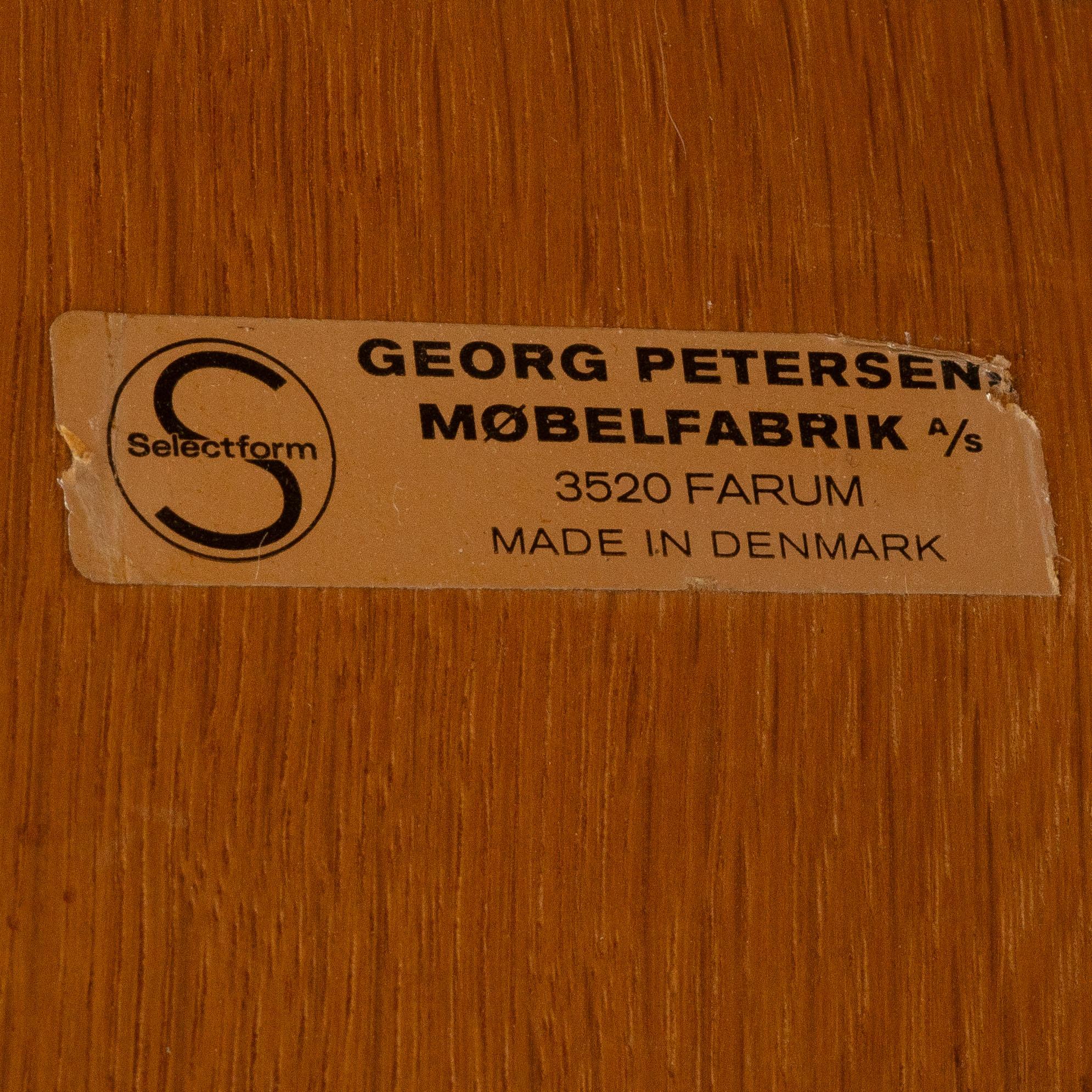 Poul Nørreklit, bokhylla / hyllsystem, "Jailhouse", Georg Petersens Møbelfabrik A/S, Danmark, 1960-tal.