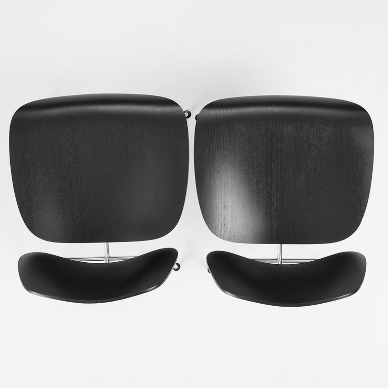 Charles & Ray Eames, a pair of "DCM" chairs, Vitra, 1997.