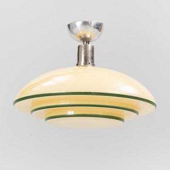 Harald Notini, a ceiling lamp, model "10755", Arvid Böhlmarks Lamp Factory, 1930s.