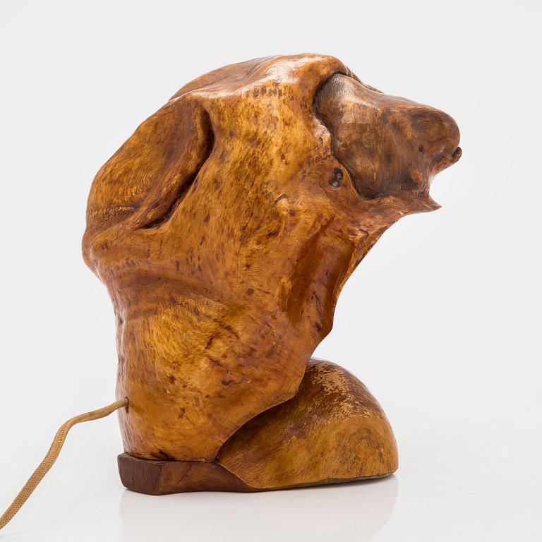 A mid-20th century table lamp.