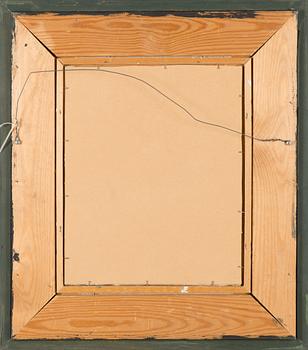 Olavi Martikainen, olja på duk lagd på pannå, signerad.