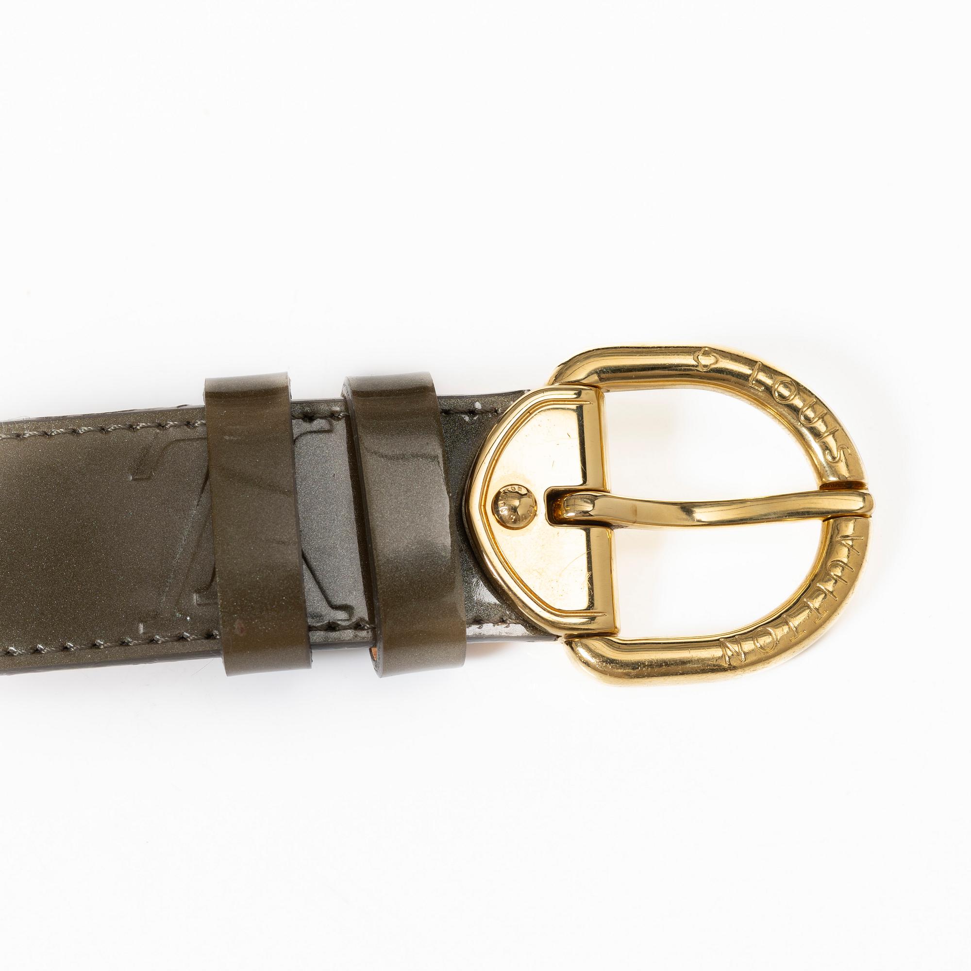 Louis Vuitton, skärp, storlek 90, 2009.