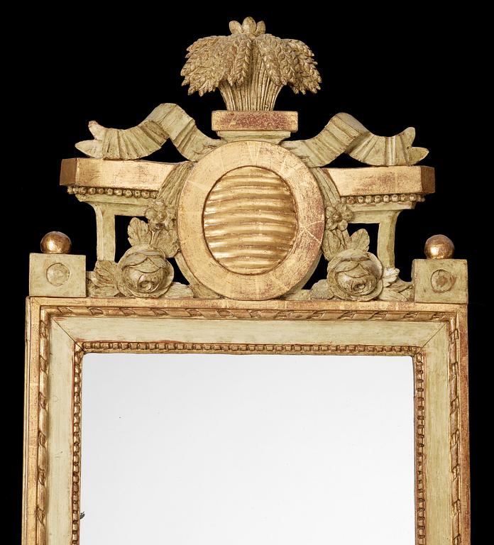 SPEGEL. Gustavianskt stockholmsarbete, 1700-talets andra hälft.
