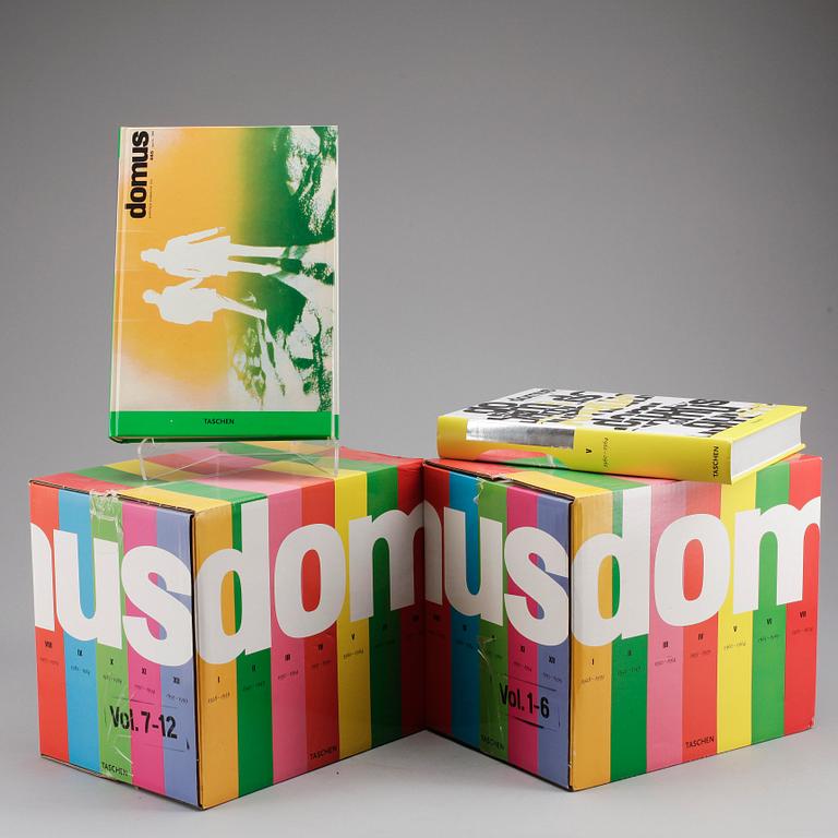 DOMUS, vol 1-12, 1928-1999, utgiven av Taschen, 2006.