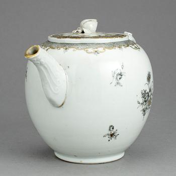 TEKANNA, kompaniporslin, Kina, 1700-tal.