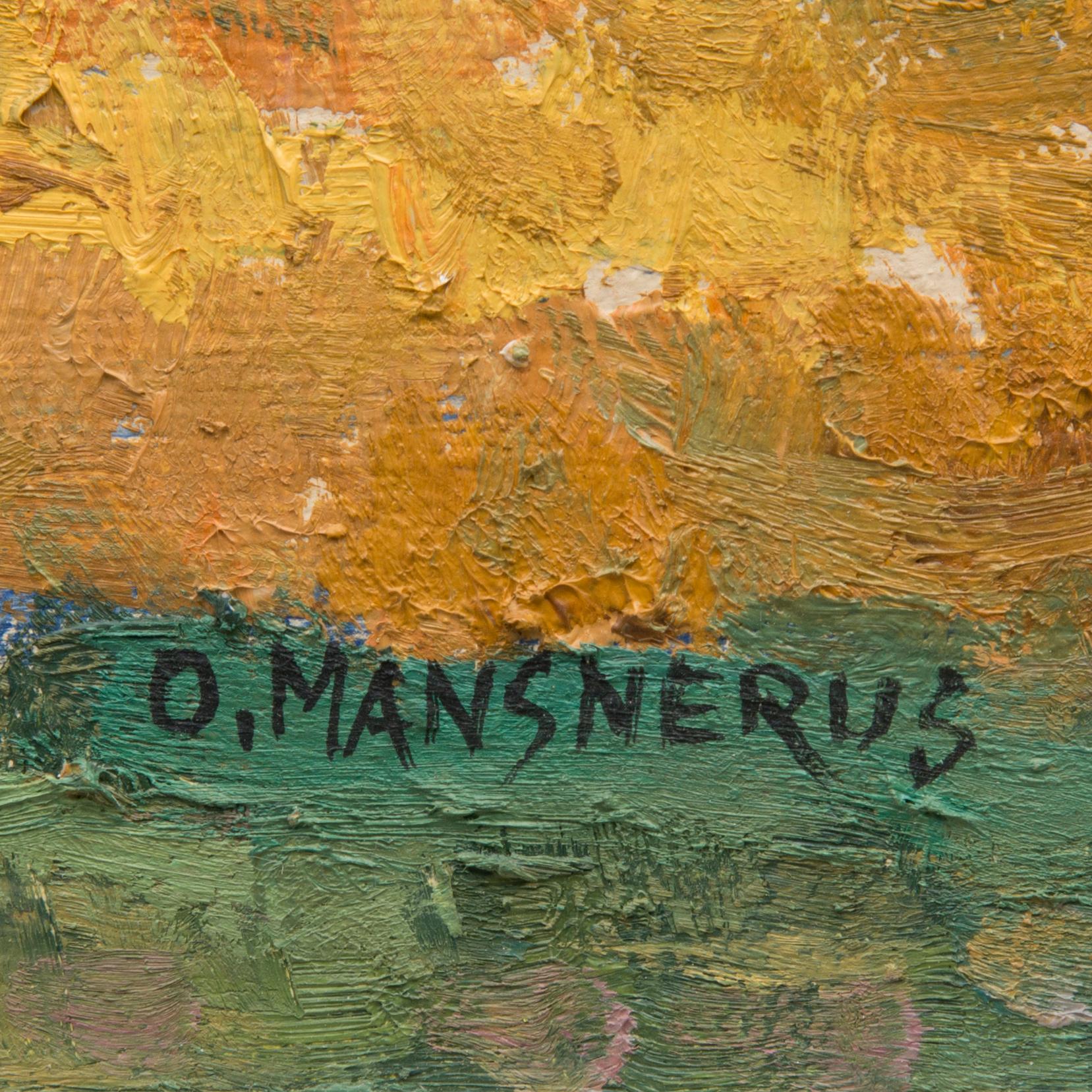 ONNI MANSNERUS, öljy kankaalle, signeerattu.