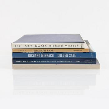 Richard Misrach, collection of photo books, 5 volumes.