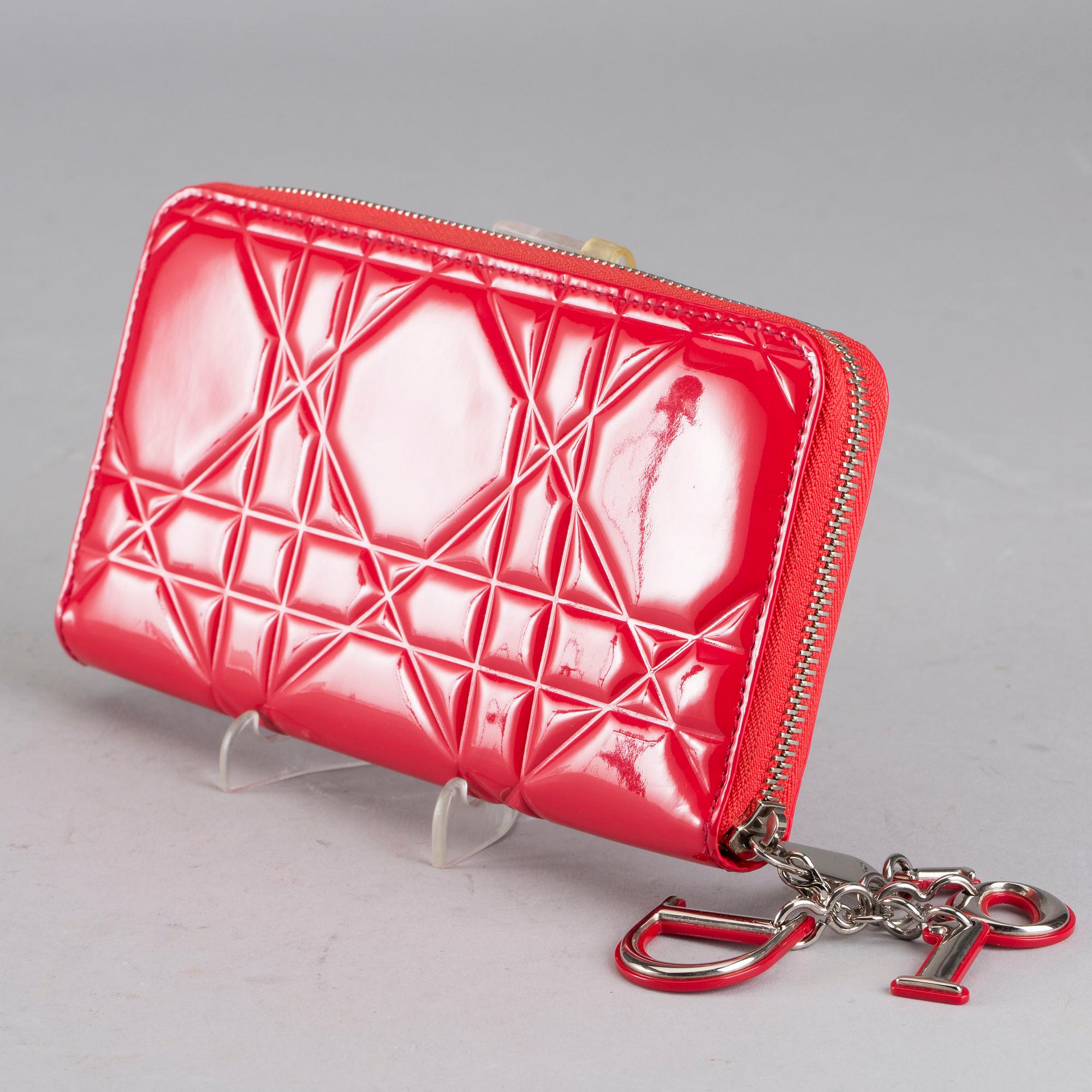 CHRISTIAN DIOR, "Lady Dior Continental", wallet.