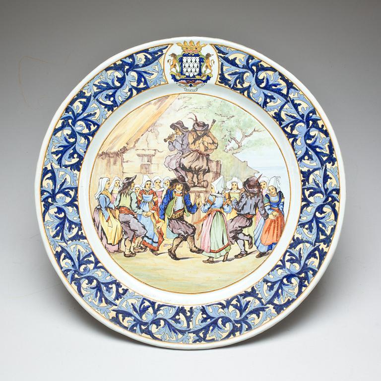FAT, fajans, Frankrike. 1800-talets slut.