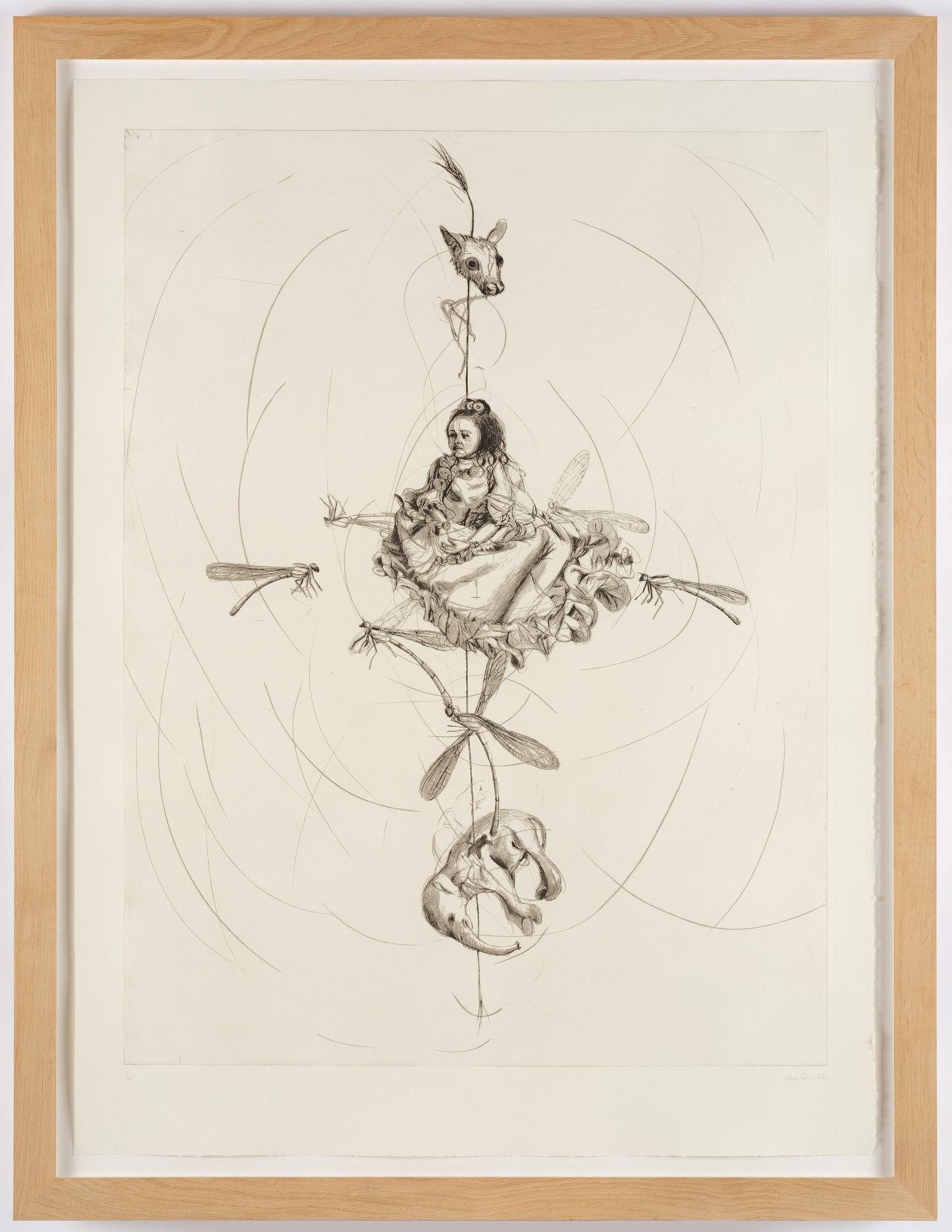 Linn Fernström, Girl in a bird's nest.