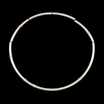 COLLIER, sterlingsilver, Lapponia, Finland 2006. Total vikt ca 35 g.