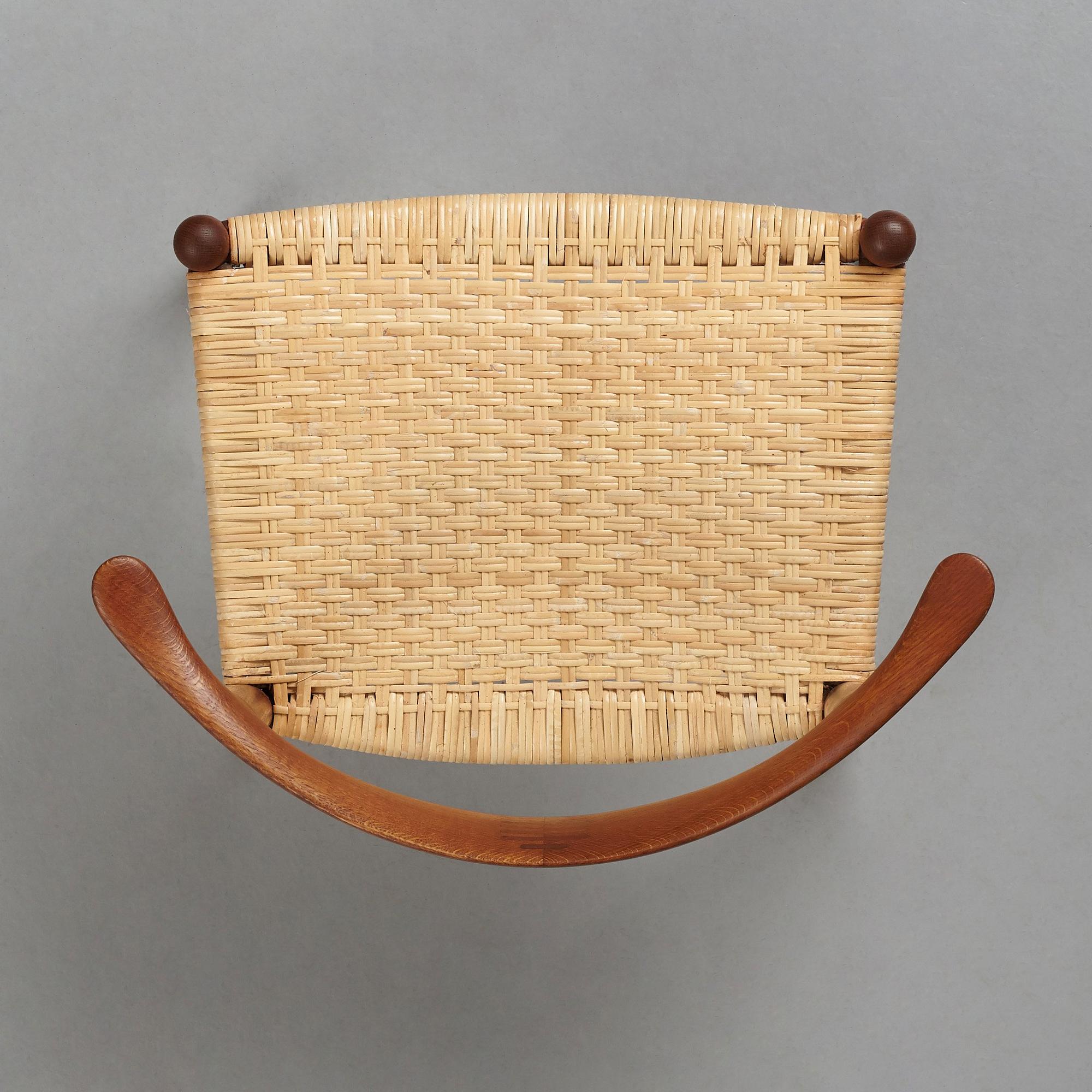 HANS J WEGNER, "Kohornsstolen /Cowhorn chair", JH 505, Johannes Hansen, Danmark 1950-60-tal.
