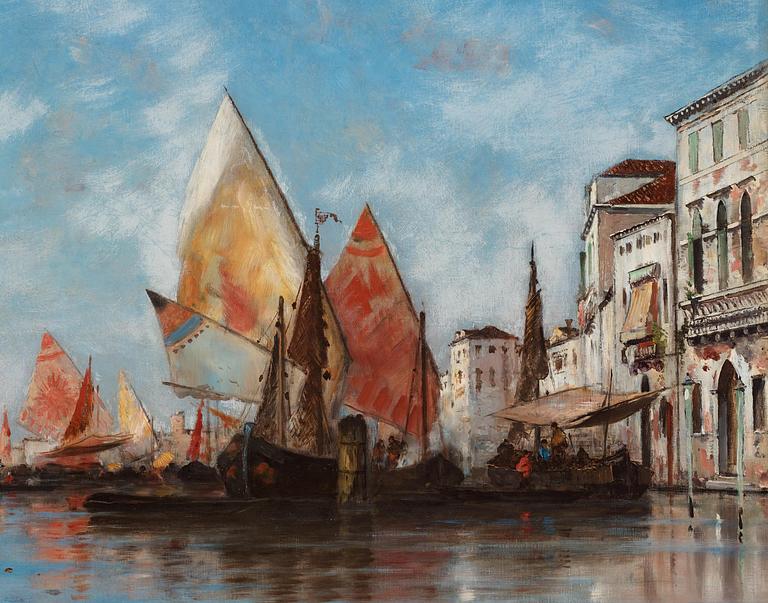 Wilhelm von Gegerfelt, Motif from Venice.
