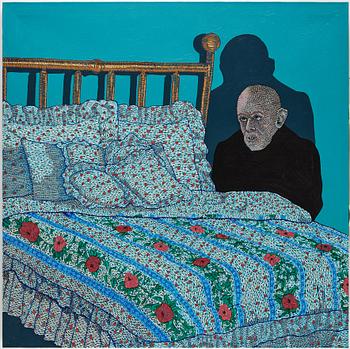 Patrick Lundeen, oil on canvas, signed.