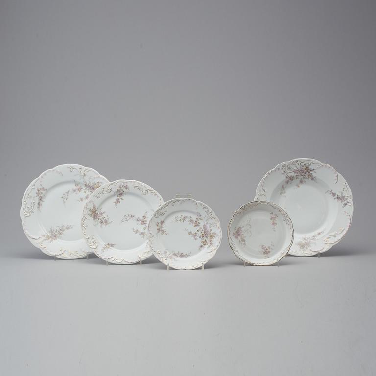 SERVIS, 160 delar, porslin, Rosenthal "Louis XIV", 1900-talets början.