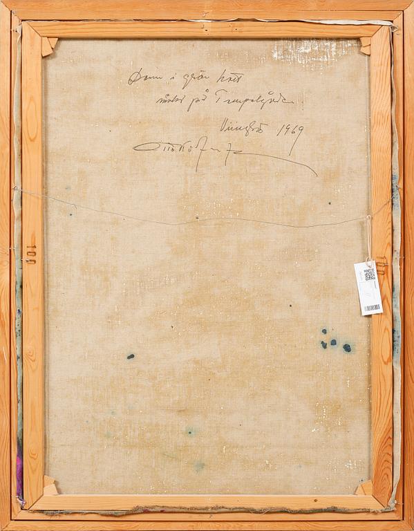 OLLE KRANTZ, olja på duk, signerad.