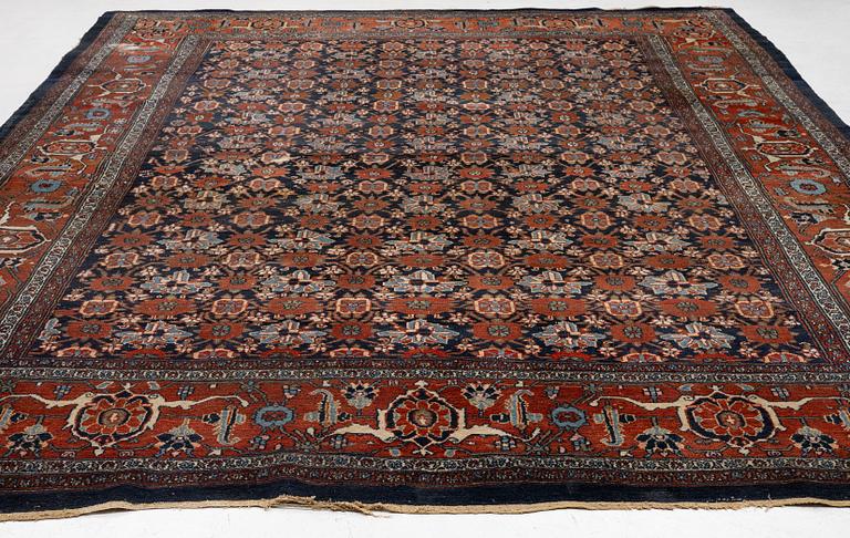 An antique carpet, probably Bidjar, West Persia, c. 447 x 340 cm.