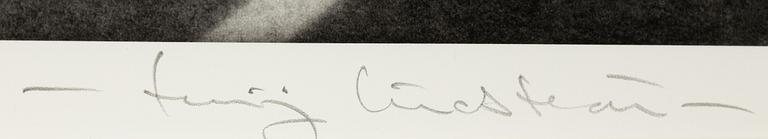 Tuija Lindström, litografi, signerad.