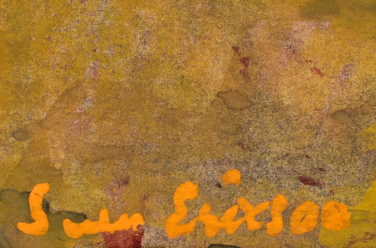 SVEN X:ET ERIXSON, gouache på papper, sign.