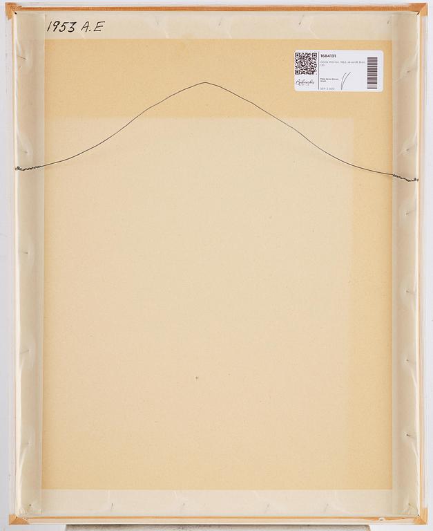 Gösta Werner, "Röd tröja".