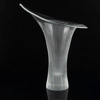 Tapio Wirkkala, a 'Kantarelli' glass vase, Iittala, Finland.