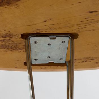 Bruno Mathsson & Piet Hein, ruokapöytä/kirjoituspöytä, ”Superellips”, Mathsson International, Värnamo, 1980-luku.