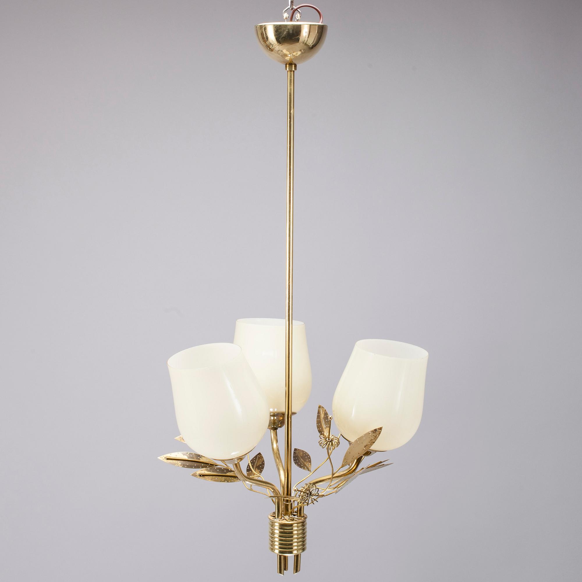 TAKLAMPA, Itsu, Finland 1950-tal. Höjd ca 78 cm.