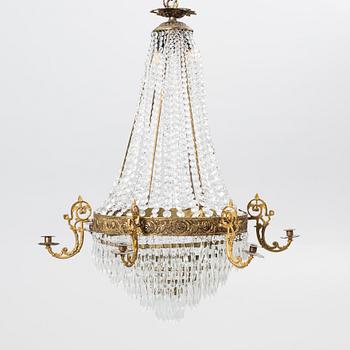 Chandelier, latter part of the 19th century.