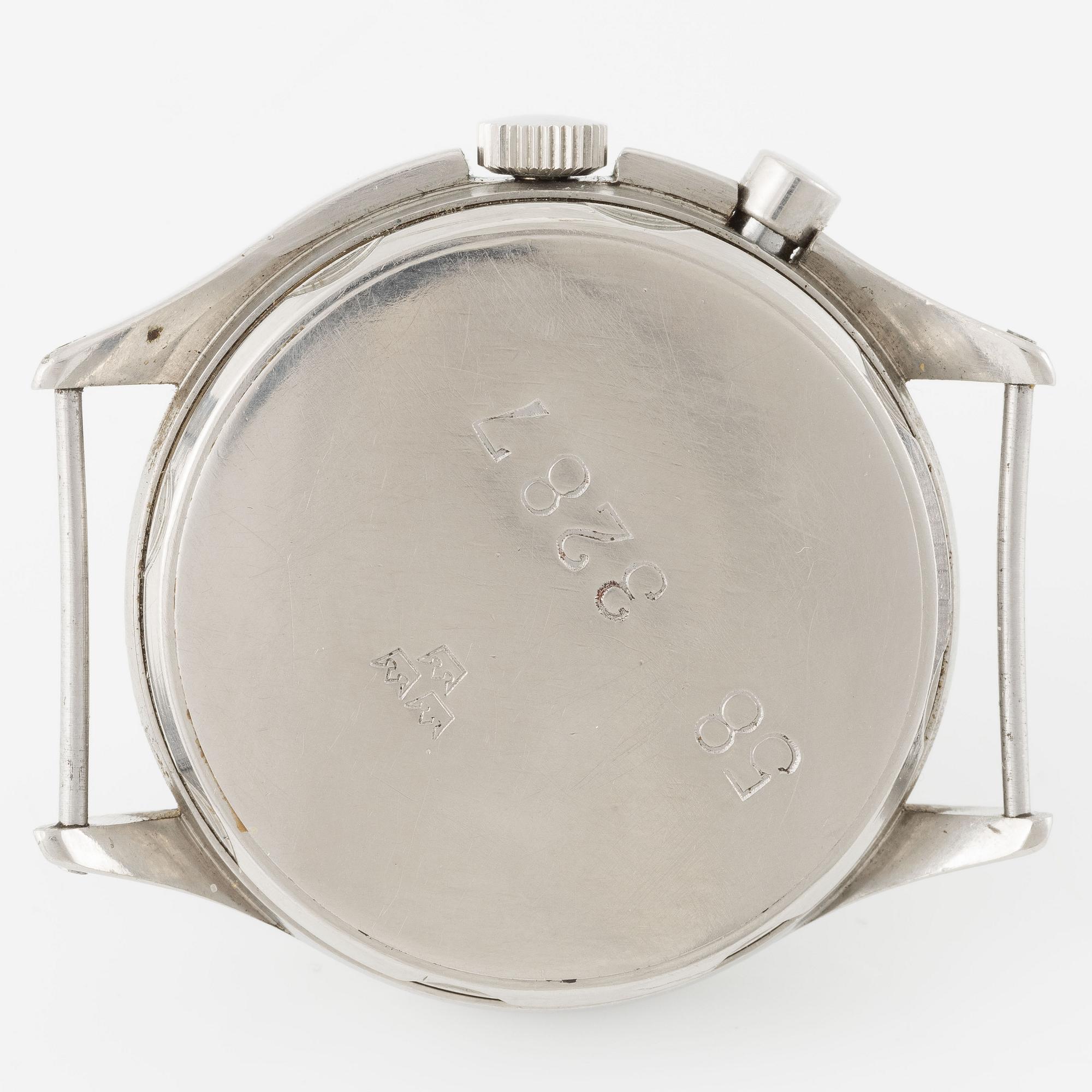 Lemania, Tg 195, "Tre kronor/Three Crowns", "Tropical Dial", ca 1958.