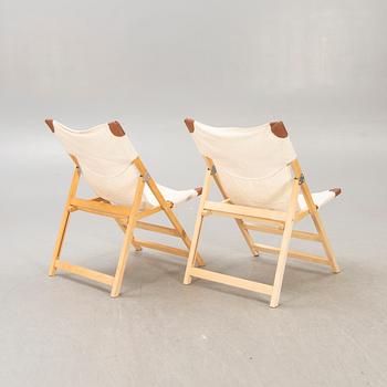 Folding chairs a pair of IKEA late 1900s / 2000s.