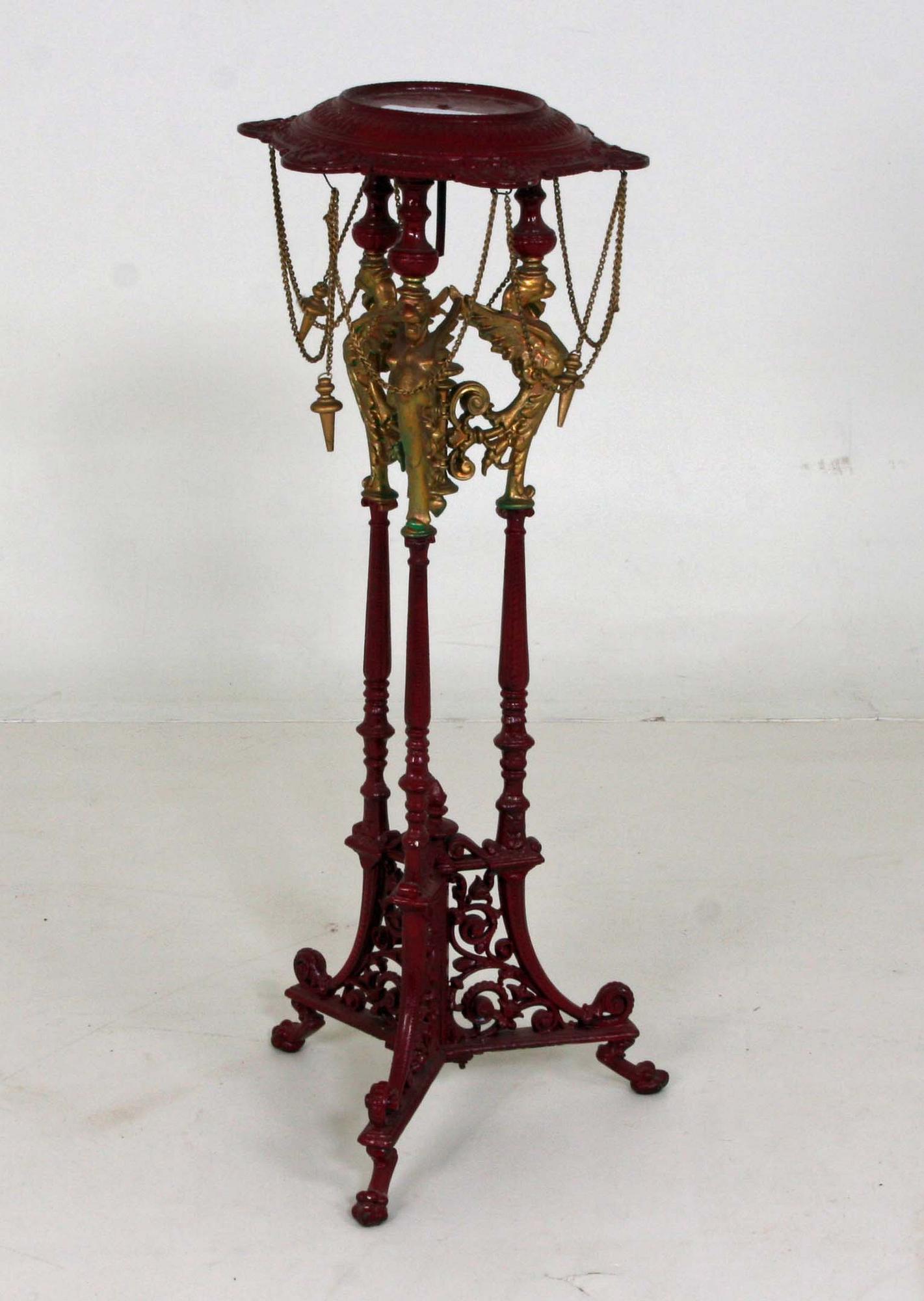 PIEDESTAL, gjutjärn, omkr 1900.