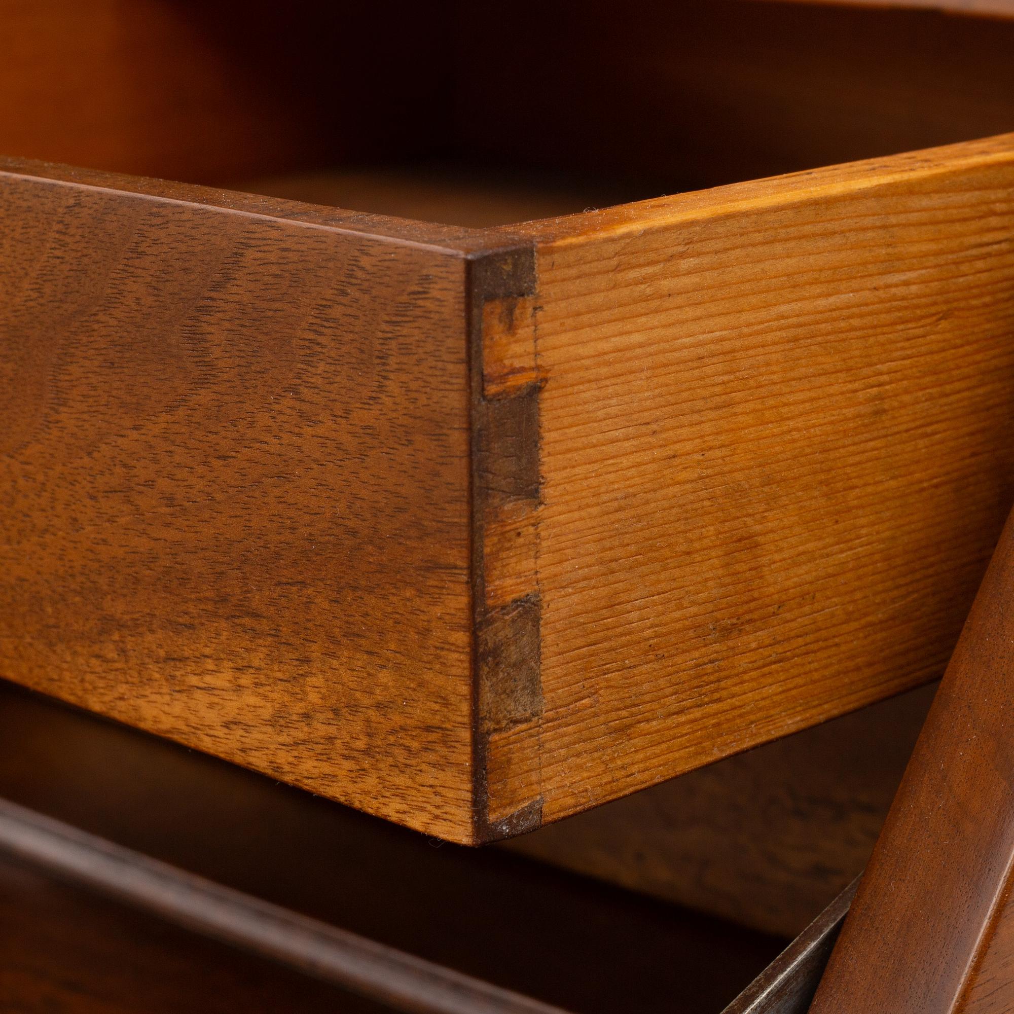 A 19th century writing cabinet.