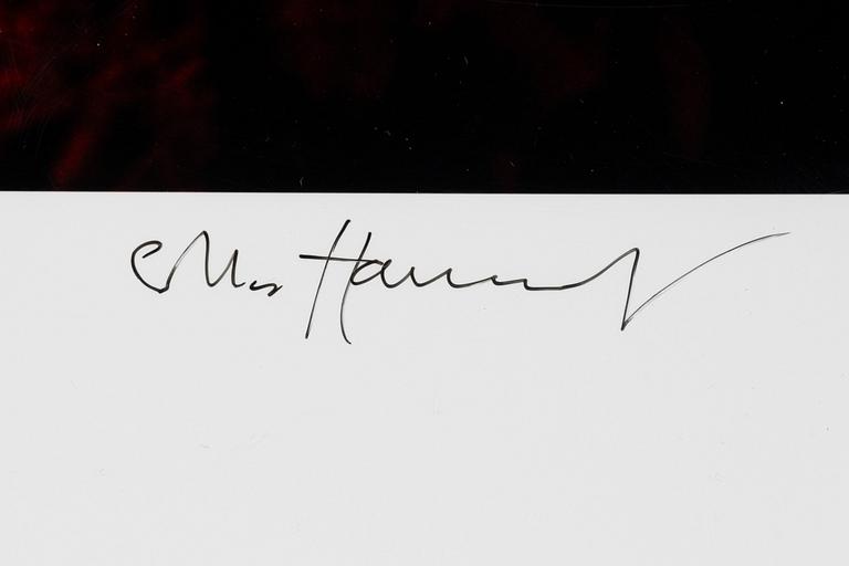 Carl Michael von Hausswolff, c-print, signed 16/25.