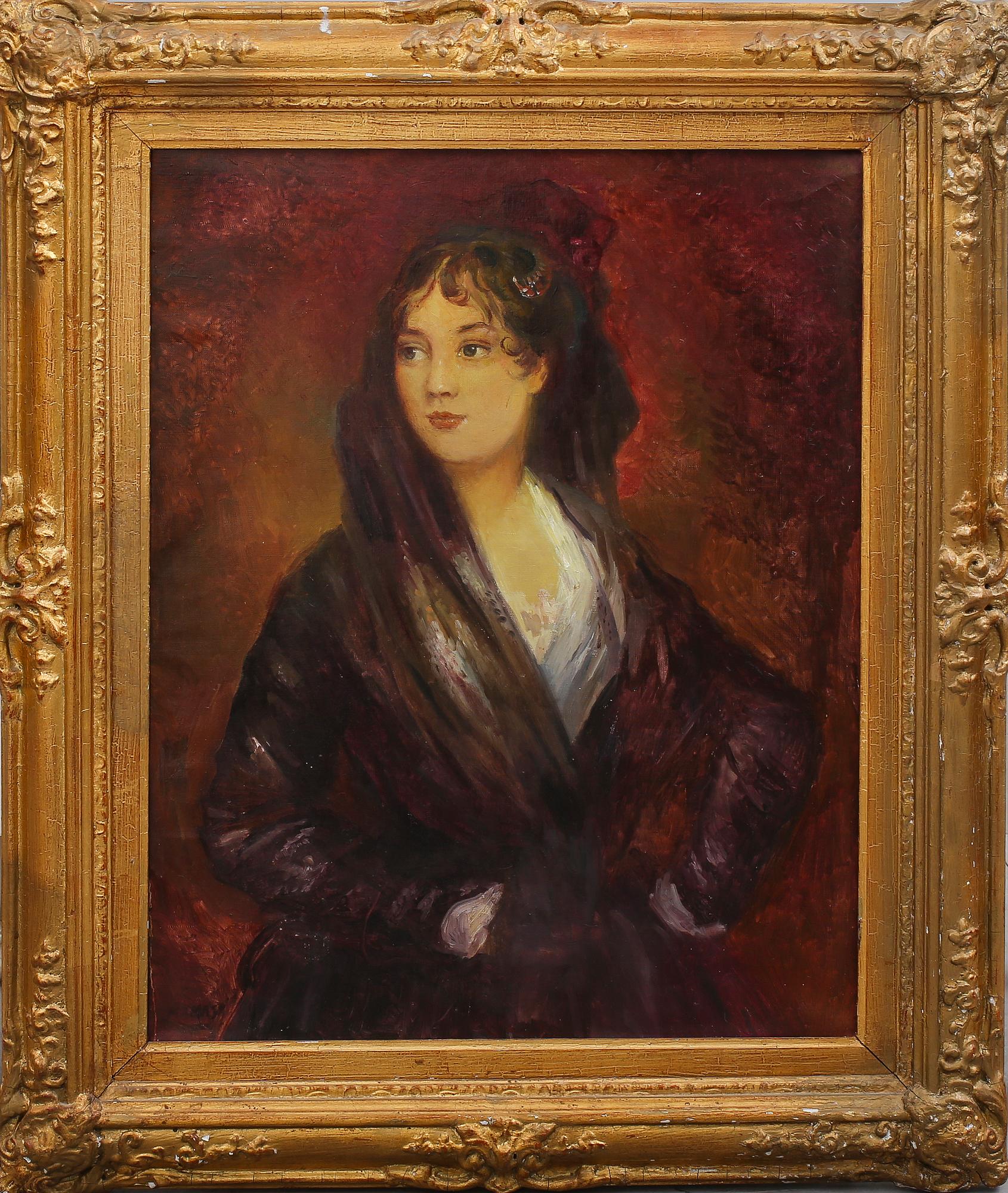 TADEUSZ KAMASA, olja på duk, signerad.