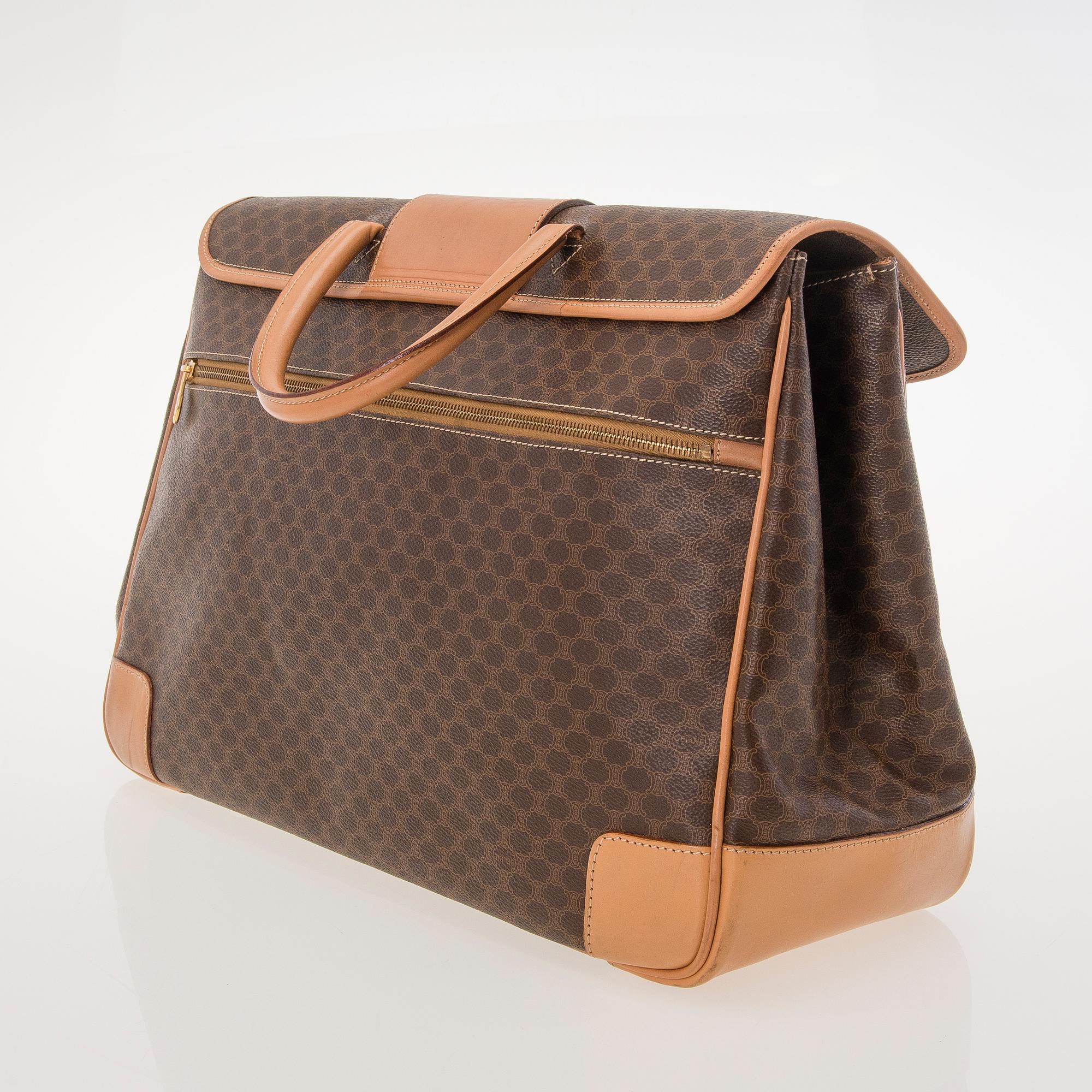 CÉLINE Macadam Doctor Travel Bag.