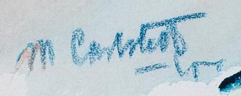 MIKKO CARLSTEDT, akvarell, signerad, otydlig datering.