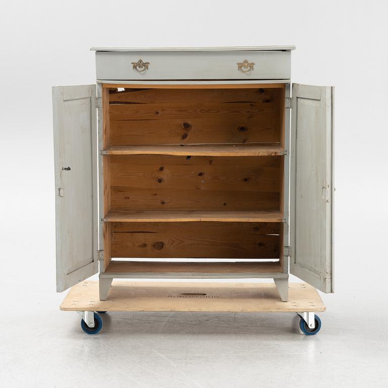 A painted sideboard, late 20th Century.