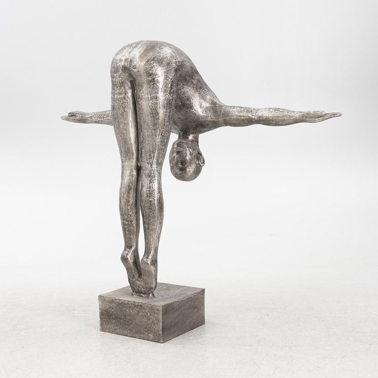 Dekorativ skulptur, patinerad aluminium, Art People Gallery Paris.